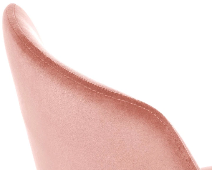 Krzesło do kuchni i salonu Halmar K460 ze złotym stelażem Różowe (5905248119901) - obraz 7