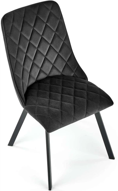 Krzesło do kuchni i salonu Halmar K450 Czarne (5905248120266) - obraz 9