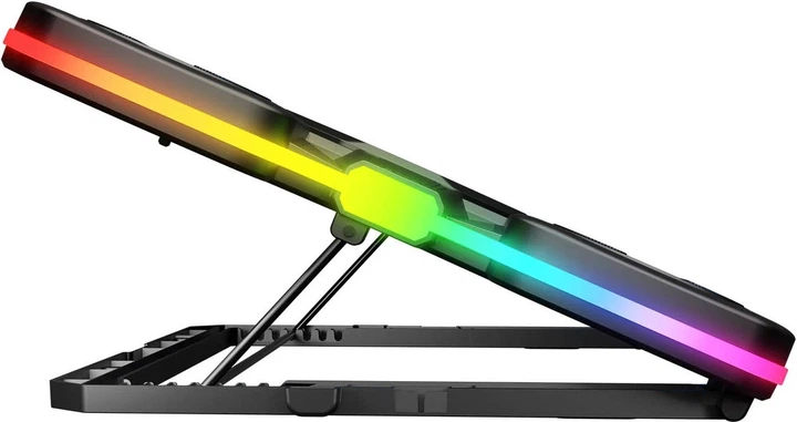 Podstawka pod laptopa Rampage Glacier 14-17" Black (GLACIERS50) - obraz 4