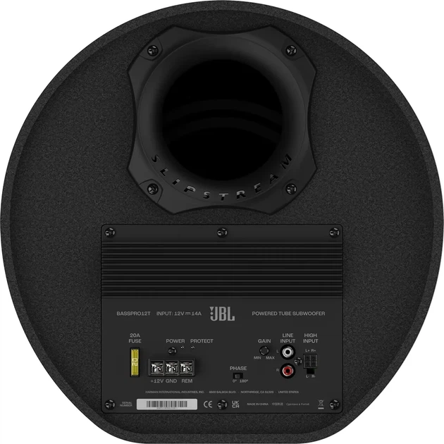 Сабвуфер JBL CAR BASSPRO TUBE 12 - изображение 3