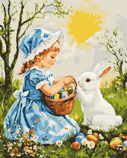 Картина за номерами Великодні друзі Brushme 40x50 (BS54297) - Фото 1 Картина за номерами Великодні друзі Brushme 40x50 (BS54297) - изображение 1
