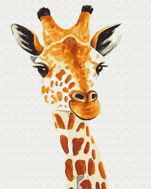 Картина за номерами Жирафчик Brushme 40x50 (BS32211) - Фото 1 Картина за номерами Жирафчик Brushme 40x50 (BS32211) - зображення 1