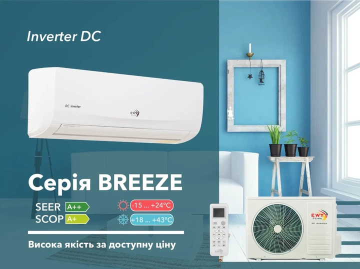Кондиционер EWT Clima S-180SDI-HRFN8 BREEZE - изображение 3