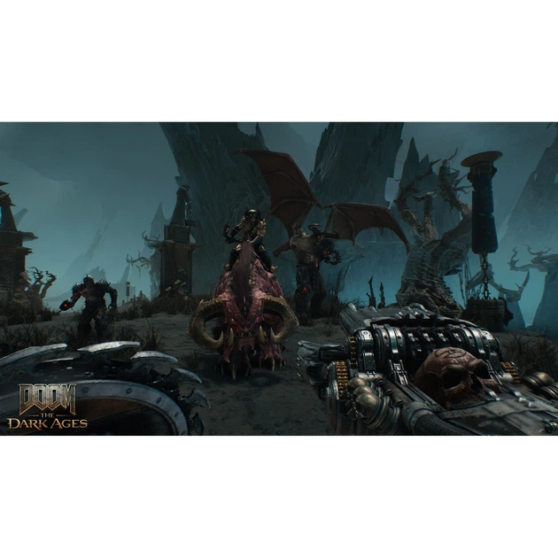 Гра Doom The Dark Ages Premium Edition для PS5 (Англійська версія) (диск Blu-ray) - Фото 5 Гра Doom The Dark Ages Premium Edition для PS5 (Англійська версія) (диск Blu-ray) - изображение 5