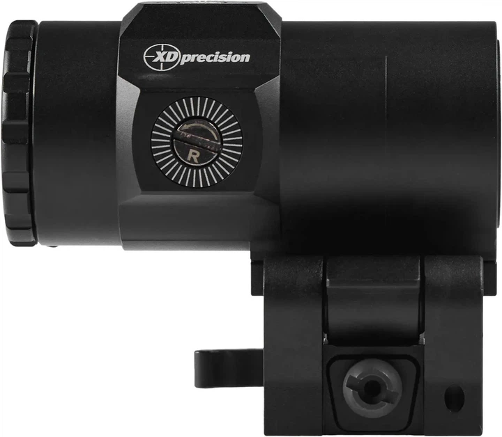 Магнифер увеличитель XD Precision Gain Pro, 3x22, H37 / 42mm, с откидным креплом., QD Weaver/Picatinny - изображение 4