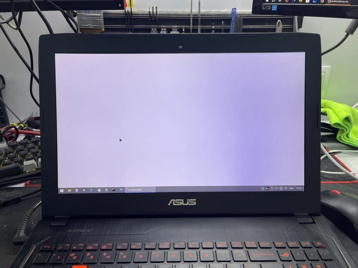 Игровой ноутбук Б-класс Asus ROG Strix GL502VM-BI7N10 / 15.6" (1920x1080) IPS / Intel Core i7-7700HQ (4 (8) ядра по 2.8 - 3.8 GHz) / 16 GB DDR4 / 480 GB SSD / nVidia GeForce GTX 1060, 3 GB GDDR5, 192-bit / WebCam б/у + Подарок Беспроводная мышь HOCO GM28 - изображение 6