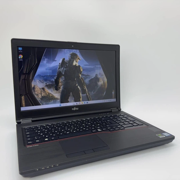 Мобильная рабочая станция Fujitsu Celsius H780 / 15.6" (1920x1080) IPS / Intel Core i7-8750H (6 (12) ядер по 2.2 - 4.1 GHz) / 16 GB DDR4 / 512 GB SSD / nVidia Quadro P600, 4 GB GDDR5, 128-bit / WebCam б/у + Подарок Мышка и коврик - Фото 2 Мобильная рабочая станция Fujitsu Celsius H780 / 15.6" (1920x1080) IPS / Intel Core i7-8750H (6 (12) ядер по 2.2 - 4.1 GHz) / 16 GB DDR4 / 512 GB SSD / nVidia Quadro P600, 4 GB GDDR5, 128-bit / WebCam б/у + Подарок Мышка и коврик - изображение 2