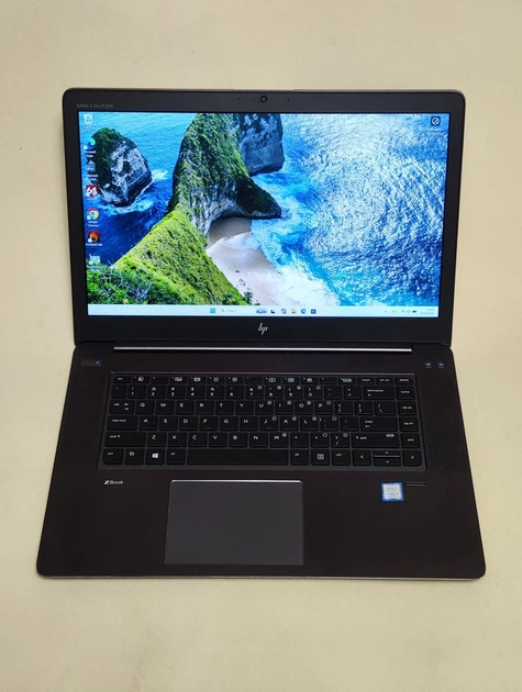 Робоча станція HP ZBook Studio G4 / 15.6" (1920x1080) IPS / Intel Core i7-7820HQ (4 (8) ядра по 2.9 - 3.9 GHz) / 16 GB DDR4 / 256 GB SSD / nVidia Quadro M1200, 4 GB GDDR5, 128-bit / WebCam б/в - зображення 2