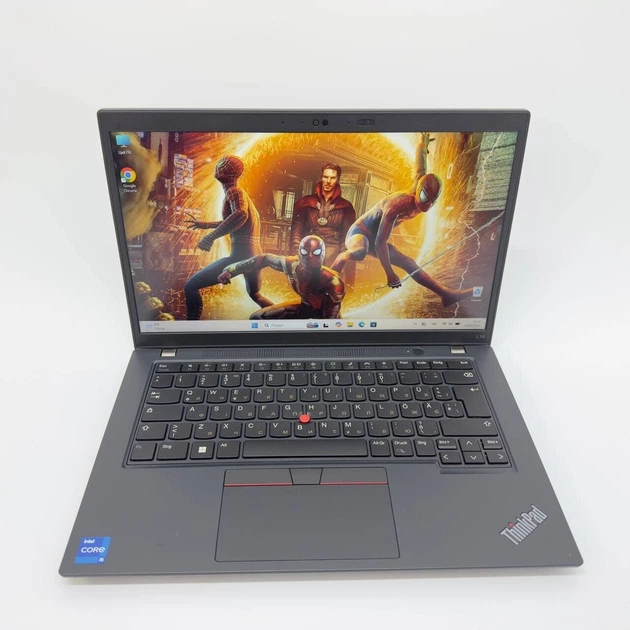 Ноутбук Lenovo ThinkPad L14 Gen 4 / 15.6" (1920x1080) IPS / Intel Core i5-1335U (10 (12) ядра по 3.4 - 4.6 GHz) / 32 GB DDR4 / 256 GB SSD / Intel Iris Xe Graphics / WebCam б/у + Подарок Мышка и коврик - изображение 3
