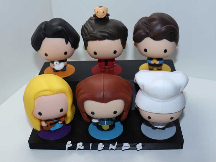 Підставка для колекційних фігурок McDonald’s x Friends – стенд для іграшок (3D друк) - Фото 1 Підставка для колекційних фігурок McDonald’s x Friends – стенд для іграшок (3D друк) - изображение 1