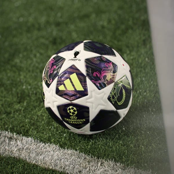 М’яч футбольний Adidas UCL Pro Finale 2025-2026 Budapest OMB JX9077 5 Білий (4068815110105) - зображення 2