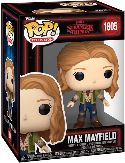 Фігурка Фанко Макс Мейфілд Дивні Дива №1805 Stranger Things Max Mayfield Funko 90288 - зображення 2