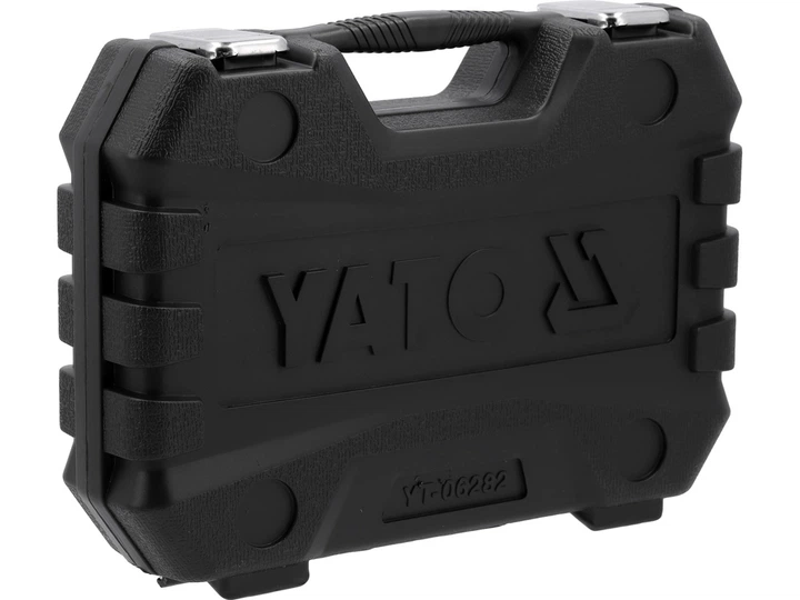 Ключі Yato для кріплення амортизаторів із наскрізним храповим механізмом 19 елементів (YT-06282) - зображення 5