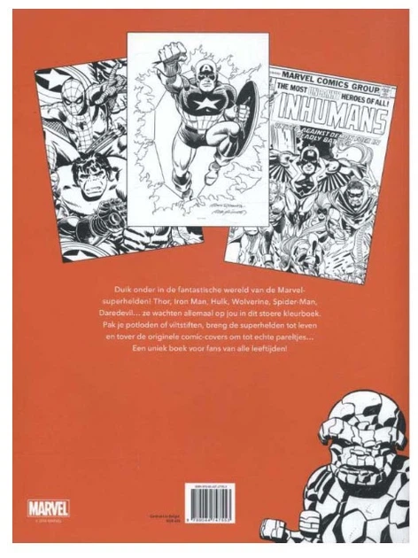 Książka-kolorowanka Marvel The Big Coloring Book (9789044747553) - obraz 2
