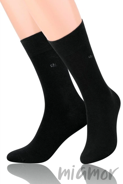 Носки мужские классические Steven 056 Suitline 42-44 Черные с принтом - Фото 2 Носки мужские классические Steven 056 Suitline 42-44 Черные с принтом - изображение 2