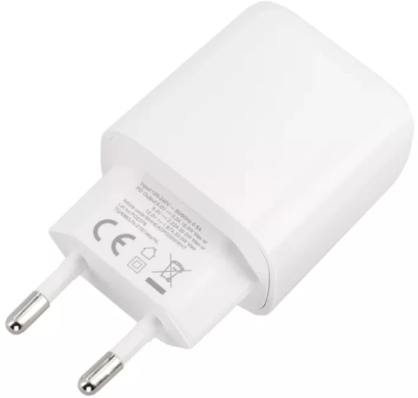 Мережевий зарядний пристрій Musthavz 20W USB-C PD (MHHEADPD20WWHT) - зображення 2