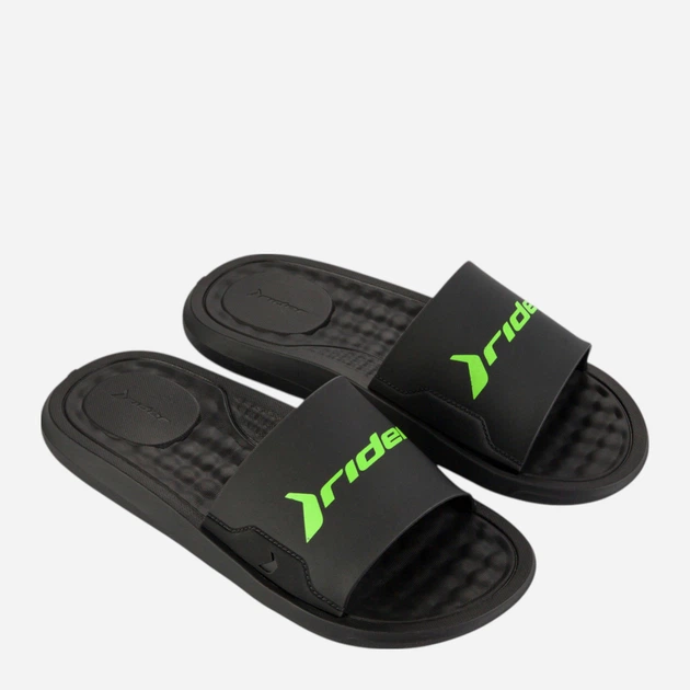 Чоловічі шльопанці для пляжу Rider Step Slide Ad 12265-AT243 41 (26 см) Чорні (7909937308148) - зображення 2