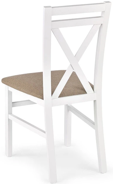 Стілець для кухні Halmar Dariusz дерев’яний Білий (5905248121843) - зображення 2