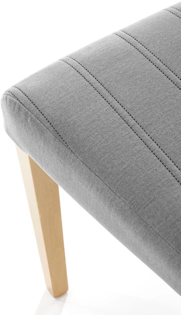 Krzesło do kuchni i salonu Halmar Diego 3 Jasny popiel/Dąb miodowy (5905248121935) - obraz 8