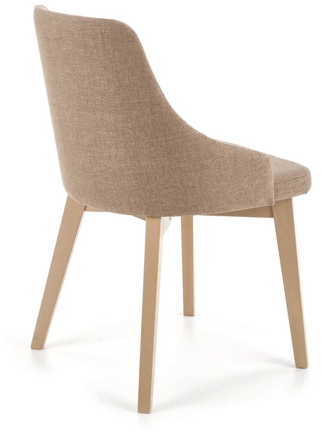 Стілець для кухні та вітальні Halmar Toledo Бежевий/Дуб сонома (5905248122673) - зображення 3