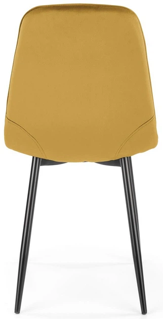Krzesło do kuchni i salonu Halmar K417 Musztardowe (5905248125735) - obraz 5