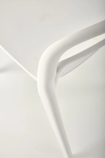 Krzesło do kuchni Halmar K490 plastikowe Białe (5905248125810) - obraz 2