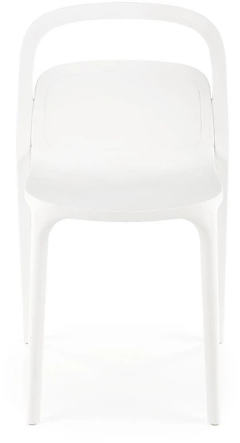 Krzesło do kuchni Halmar K490 plastikowe Białe (5905248125810) - obraz 3