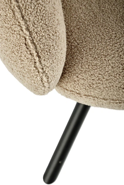 Krzesło do kuchni i salonu Halmar K498 obrotowe Cappucino (5905248126015) - obraz 2