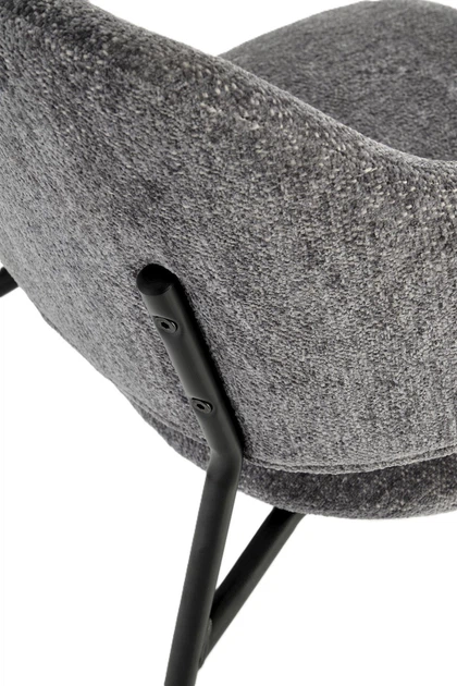 Стілець для кухні та вітальні Halmar K497 Попелястий (5905248125995) - зображення 4