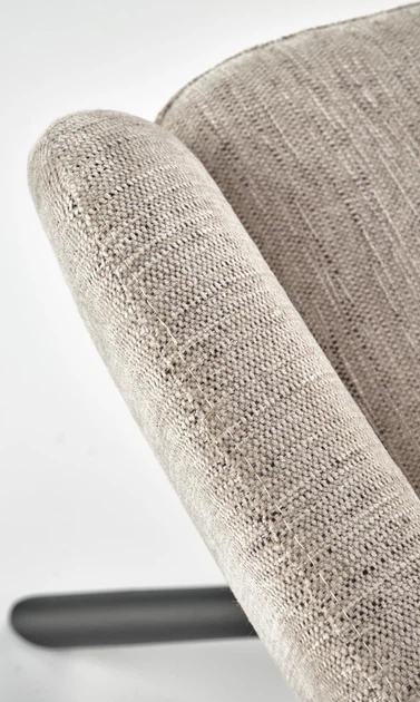 Стілець для кухні та вітальні Halmar K495 обертальний Бежевий (5905248125940) - зображення 5