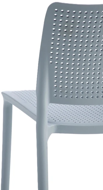 Стілець для кухні Halmar K514 пластиковий Світло-блакитний (5905248126299) - зображення 2