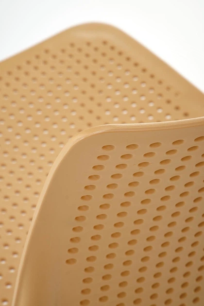 Стілець для кухні Halmar K514 пластиковий Помаранчевий (5905248126312) - зображення 3