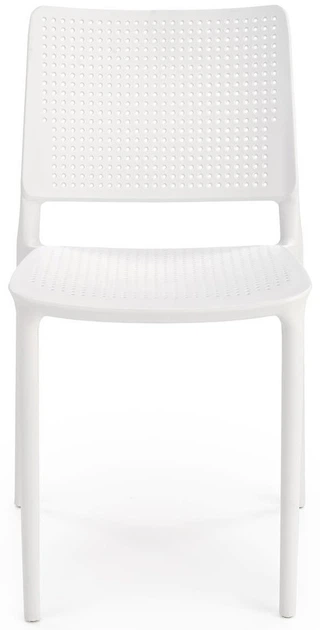 Стілець для кухні Halmar K514 пластиковий Білий (5905248126275) - зображення 11