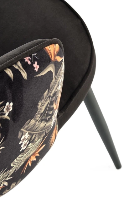 Krzesło do kuchni i salonu Halmar K506 Czarne ze wzorem (5905248126152) - obraz 15