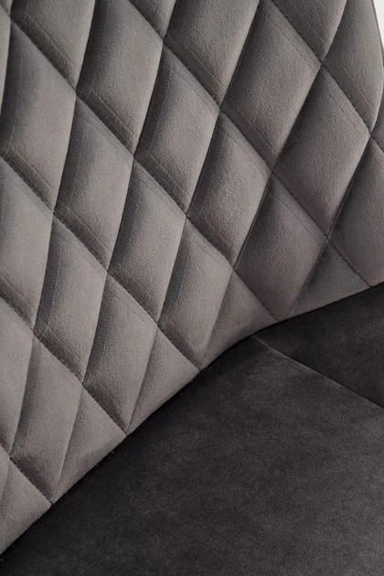 Стілець для кухні та вітальні Halmar K520 обертальний Темно-Попелястий (5905248126411) - зображення 6