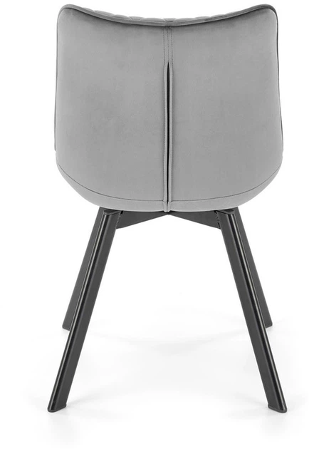 Стілець для кухні та вітальні Halmar K520 обертальний Темно-Попелястий (5905248126411) - зображення 12