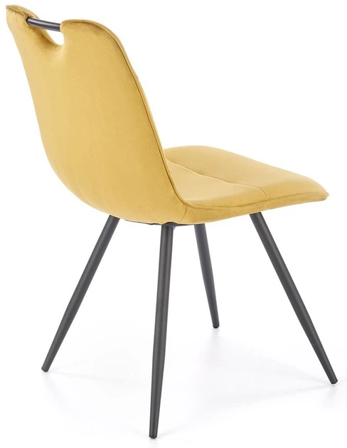 Krzesło do kuchni i salonu Halmar K521 Musztardowe (5905248126466) - obraz 5
