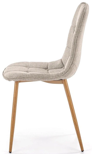 Стілець для кухні та вітальні Halmar K316 Бежевий (5905248131804) - зображення 3