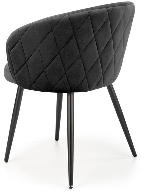 Krzesło do kuchni i salonu Halmar K430 Czarne (5905248131866) - obraz 2