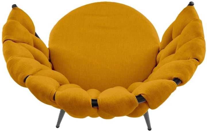 Стілець для кухні та вітальні Halmar K516 Гірчичний (5905248131910) - зображення 10