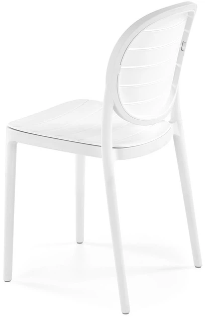 Стілець для кухні Halmar K529 пластиковий Білий (5905248132108) - зображення 6