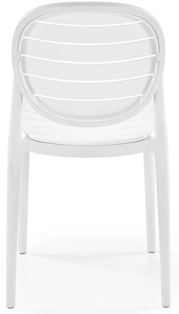 Стілець для кухні Halmar K529 пластиковий Білий (5905248132108) - зображення 9