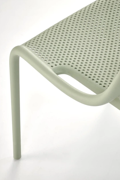 Krzesło do kuchni Halmar K532 plastikowe Miętowe (5905248132221) - obraz 2