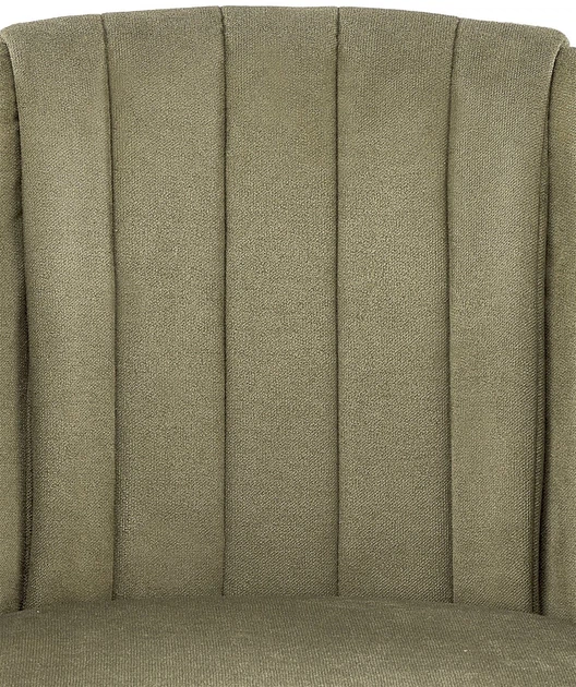 Стілець для кухні та вітальні Halmar K533 обертальний Оливковий (5905248132245) - зображення 3