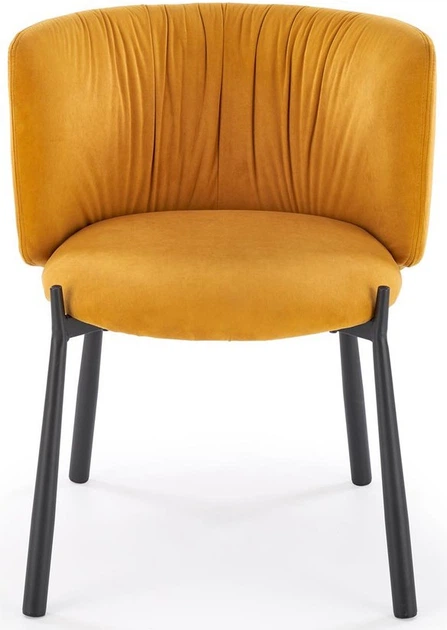 Krzesło do kuchni i salonu Halmar K531 Musztardowe (5905248132177) - obraz 8