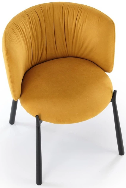 Krzesło do kuchni i salonu Halmar K531 Musztardowe (5905248132177) - obraz 10