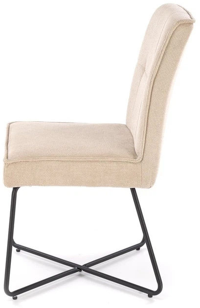 Krzesło do kuchni i salonu Halmar K534 Beżowe (5905248132269) - obraz 4