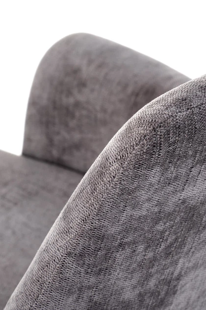 Krzesło do kuchni i salonu Halmar K542 obrotowe Popielate (5905248132504) - obraz 11