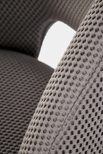 Стілець для кухні та вітальні Halmar K546 обертальний Попелястий (5905248132610) - зображення 2