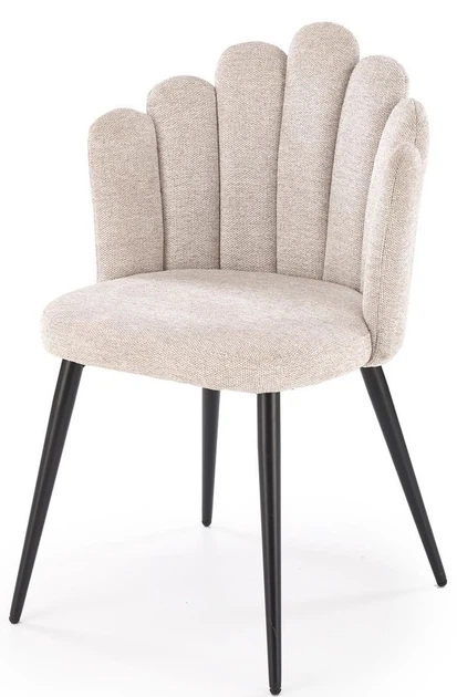 Стілець для кухні та вітальні Halmar K552 Бежевий (5905248132771) - зображення 5